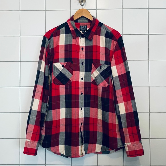 J. Crew Other - J.Crew Rustic Twill Flannel Plaid Shirt